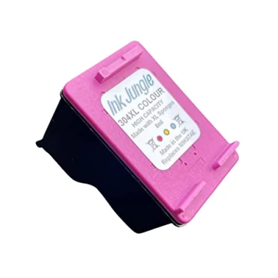 Image of Ink Jungle 304XL Colour Cartridge For HP DeskJet 2620 2622 2630 2632 2633 2634 3720 3730 3732 3733 3735 3750 3760 3762 3764 ENVY 5010 5020 5030 5032 5050 5055 AMP 130 Printers Replaces 304