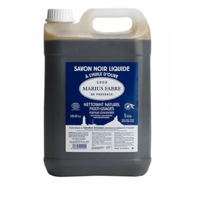 Image of Marius Fabre 529 Sainte Famille Traditional Household Liquid Soap, Black, 5L