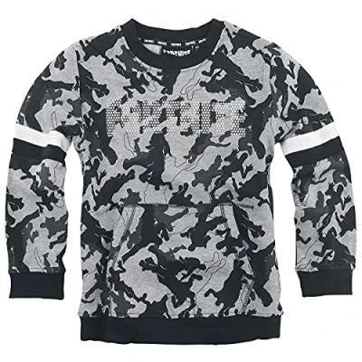 Image of Epic games Fortnite Sweatshirt for Boys Long Sleeve Jumper Pullover Gamers Age 6 15 (6 7 Years / 122 cm)