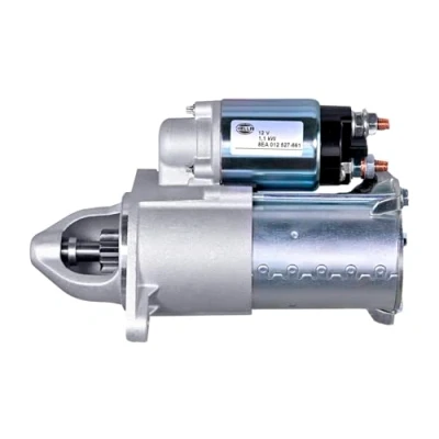 Image of 55556092, 6202084, 96831615 Starter motor HELLA 8EA 012 527 661 12V 1,1kW 9 68mm VAUXHALL: Corsa Mk3, Astra Mk5, Insignia Mk1, OPEL: C Hatchback
