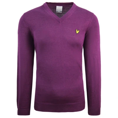 Image of Lyle and Scott Men Golf V Neck Pullover S