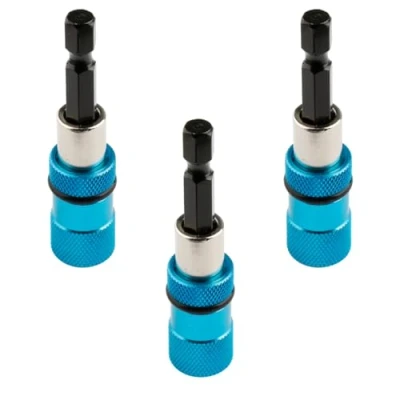 Image of Thyonta 3 PCS Magnetic Bit Holder 1/4&quot; Drywall Hex Shank Screw Drill Tool