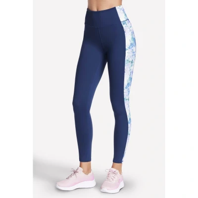 Image of Skechers Women&#039;s Go Walk Floral FL HW Legging Purple 3XL