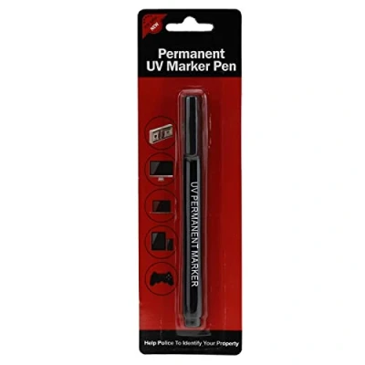 Image of kenable UV Ultra Violet Permanent Security Marker Crime Prevention Pen [Single Unit]