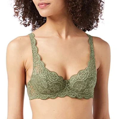 Image of Triumph Women&#039;s Amourette 300 W X Bra, Sage Green, 34C