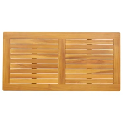 Image of vidaXL Table Top 100 x 50 2.2 cm Rectangular Solid Acacia Wood