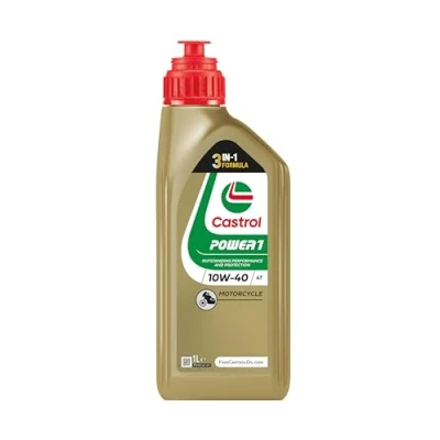 Image of Castrol POWER1 4T 10W 40 Motorcycle Oil 1L