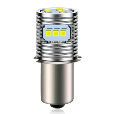 Image of Ruiandsion Upgrade LED Flashlight Bulb P13.5S Base Bulbs 6 24V High Power CSP 9SMD Chipset Replacement for Headlamp Torch Conversion Kit Bulb,Non Polarity (Pack of 1)