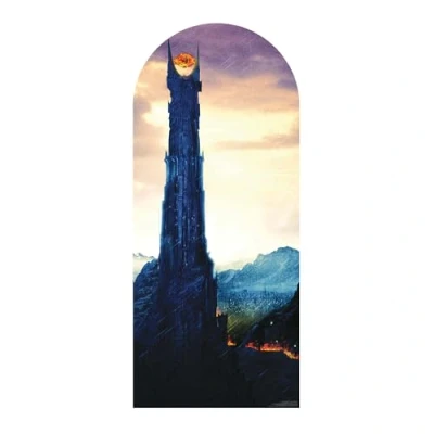 Image of Star Cutouts SC4554 Lord of The Rings Eye Sauron Landscape Backdrop Single Cardboard Cut Out Height 185cm