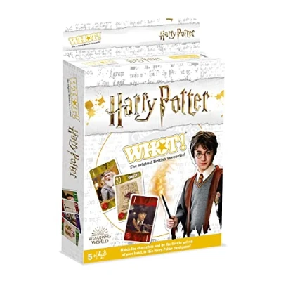 Image of Waddingtons WM00773 EN1 12 Harry Potter WHOT Travel Tuckbox Card Game