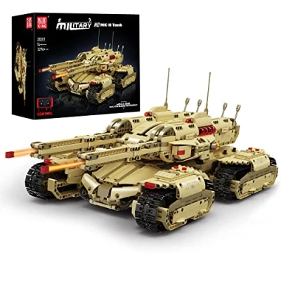 Image of Mould King 20011 Mammoth MK II Military Tank Remote Control 3296pcs