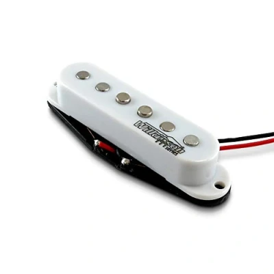 Image of Wilkinson M Series Vintage 60&#039;s Staggered Single Coil Pickups White (WOVS) for Stratocaster Guitars (Middle,White)
