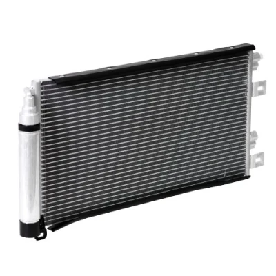 Image of 8E0260401K, 8E0260403J, 8E0260403M, 8E0260403P, 8E0260403R Condenser NRF EASY FIT 35841 with seal ring 18mm 15,5mm 575mm AUDI: A4 B7 Avant