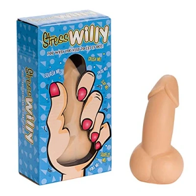 Image of Diabolical Stress Balls Funny For Adults, Secret Santa Gifts Work Colleagues, Stocking Fillers Desk Accessories Women, Women (Stress Willy)