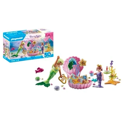 Image of Playmobil Mermaid&#039;s Birthday Party Gift Set
