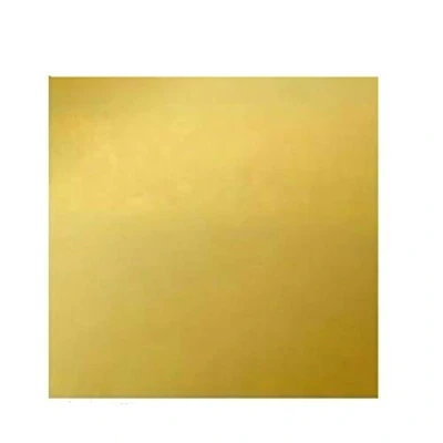 Image of GOONSDS Brass Sheet Strip Gold Foil Plate H62 Thickness 1.2Mm 1Pcs,100mm x100mm