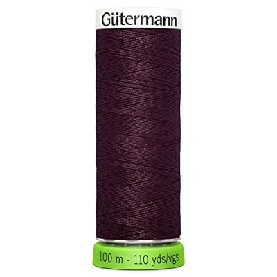 Image of Gutermann 723860 130 Sew All 100% Recycled Polyester Thread 100mtr, Wine, OSFA