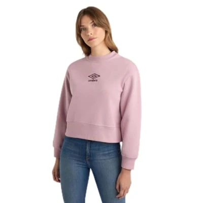 Image of Umbro Womens Sweatshirt Biscotti/White XS
