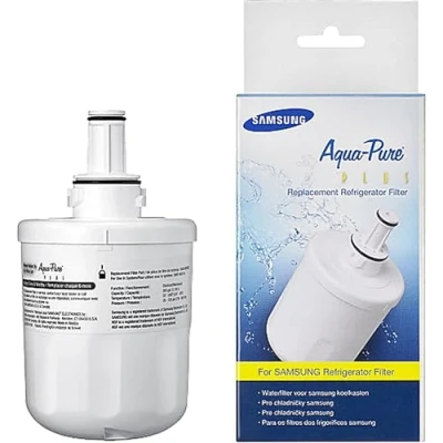 Image of Samsung DA29 00003G Internal Fridge Water Filter, Model HAFIN2/EXP,White