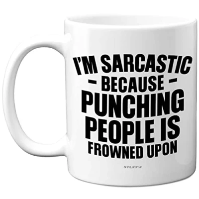 Image of Novelty Fun Mug Sarcasm Funny Birthday Gifts for Her Him, 11oz Ceramic Dishwasher Safe Mugs, Mugs Gift Women Men, Dad birthday, Mum Christmas, Mothers Day, Fathers Day