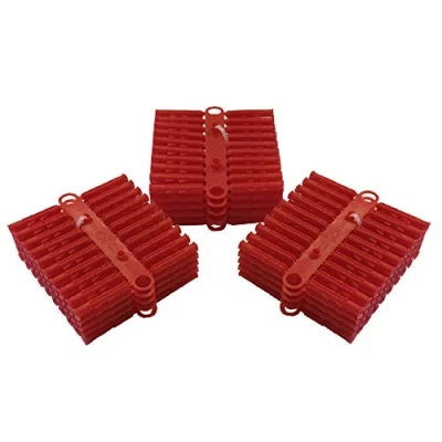 Image of 300 x Red Wall Plugs Heavy Duty Raw Rawl Fixings Expansion Plug