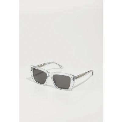 Image of Emporio Armani Woman EA4246U 625087 Occhiali da sole Acetate Transparent Grey Cat Eye Normal