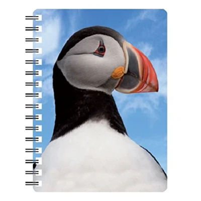 Image of FAITHFUL FRIENDS PUFFIN 3D Notebook AMAZING EFFECT