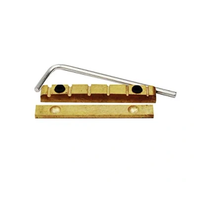 Image of Guyker 43mm Adjustable Guitar Nut Bell Brass (43 x 5mm) Split Regulation Replacement Parts Compatible with Gibson Les Paul LP Style