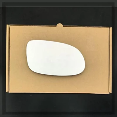 Image of Stick on Wide angle Wing Mirror Glass fits Mercedes CLK Reg 2002 to 2008 right driver Side