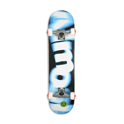 Image of Almost Skateboard Complete Spin Blur Blue 7.625&quot; Factory Assembled
