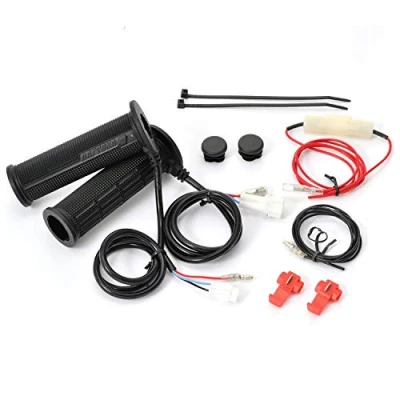 Image of DAYTONA 22.2mm Open End Motorcycle Heated Grips with Integrated Switch 4 Stage