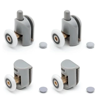 Image of Shower Door Rollers Replacement /Wheels/Runners, ShowerPart Single Wheel Diameter 23mm Plastic, Spare Parts, 4X L001