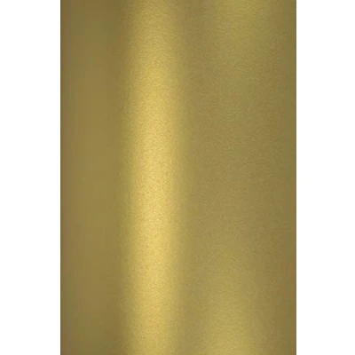 Image of Netuno Majestic Real Gold Glossy Card DIN A5 210 x 148 mm 250 g Pearlescent Effect Metallic Elegant for Wedding Cards Invitation 50 Sheets