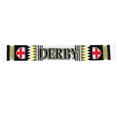 Image of Beyond Happy DCFC Rams Football Fans Souvenir Promotion Scarf Pride Park League One Matchday Supporters (British Unisex, 100% Acrylic)
