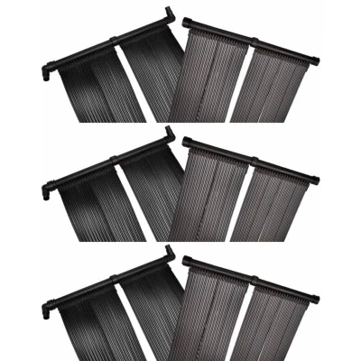 Image of vidaXL Solar Pool Heater Panel 6 pcs 80x620 cm