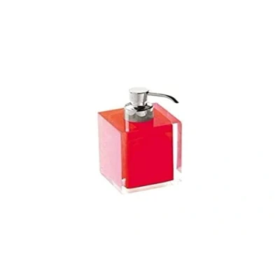 Image of Gedy Rainbow Soap Dispenser Red RA81 06