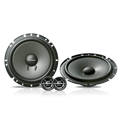 Image of Pioneer TS 170CI 17cm Separate Custom Fit Speakers (170W) (Connector for Renault, Vauxhall, Volkswagen Peugot Citroen, Kia, Hyundai), black