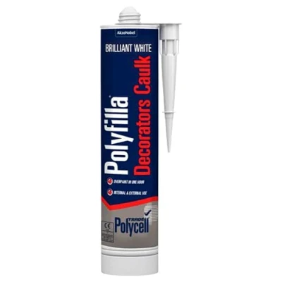 Image of Polycell PLCTC380 Decorators Caulk,White,380ml