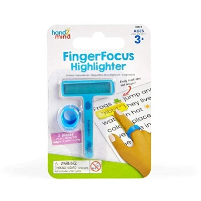 Image of Learning Resources FingerFocus Highlighter Individual Blister Pack