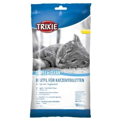 Image of Trixie Cat Litter Tray Bags 46 x 59 10 Pack
