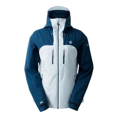 Image of Dare 2b Women&#039;s Water repellent Diverging Waterproof Jacket Moonlight Denim &amp; Skyway, Size: 8