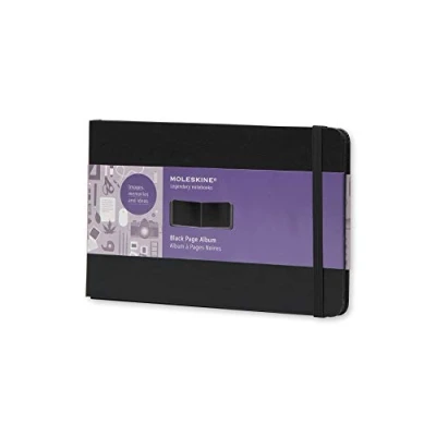Image of Moleskine Hard Black Page Album Large (Moleskine Classic)