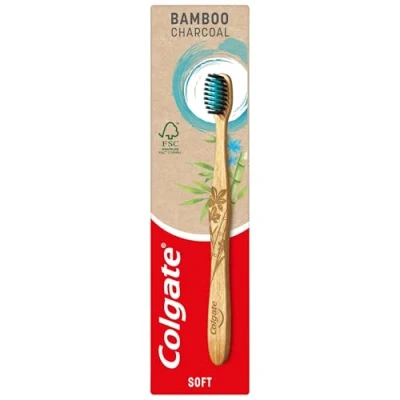 Image of Colgate Bamboo Charcoal Soft Toothbrush