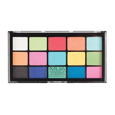 Image of MUA Pro 15 Shade Eyeshadow Palette Colour Burst