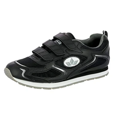 Image of Lico Men&#039;s Nelson V Fitness Shoes, Black Grey, 6 UK
