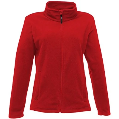 Image of Regatta Women Full Zip Micro Fleece Jacket Classic Red, Size 20