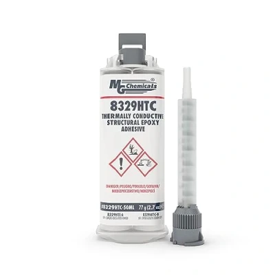 Image of MG Chemicals 8329HTC 50ML Thermally Conductive Structural Epoxy Adhesive, 2 Part, 98g Dual Cartridge