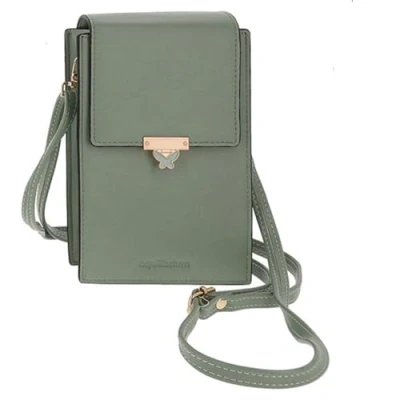Image of Equilibrium EQ Butterfly Clip Mobile Phone Bag Sage 339011