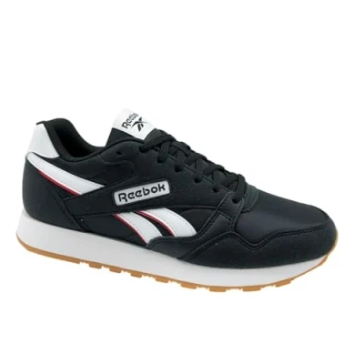 Image of Reebok Unisex Ultra Flash Sneaker, Black/FTWWHT/VECRED, 6 UK