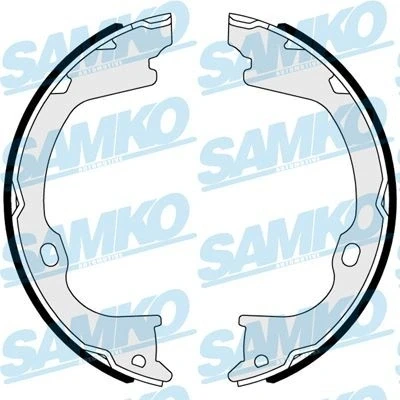 Image of 271942300123 Handbrake Shoes LPR 01102 JEEP: GRAND CHEROKEE 4, 3
